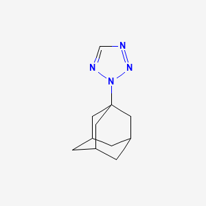molecular formula C11H16N4 B5091936 2-(1-adamantyl)-2H-tetrazole 