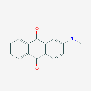 molecular formula C16H13NO2 B5092218 2-(dimethylamino)anthra-9,10-quinone 