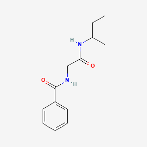 N-[2-(sec-butylamino)-2-oxoethyl]benzamide