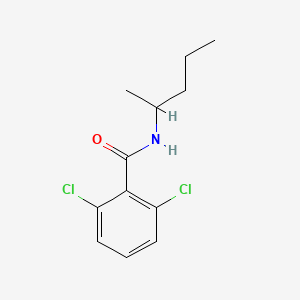 2,6-dichloro-N-(1-methylbutyl)benzamide