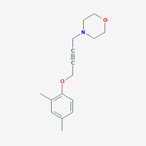 4-[4-(2,4-dimethylphenoxy)-2-butyn-1-yl]morpholine