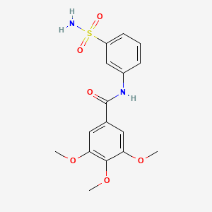 N-[3-(aminosulfonyl)phenyl]-3,4,5-trimethoxybenzamide