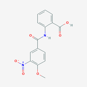 2-[(4-methoxy-3-nitrobenzoyl)amino]benzoic acid