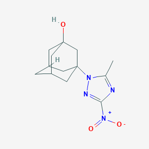 3-(5-methyl-3-nitro-1H-1,2,4-triazol-1-yl)-1-adamantanol