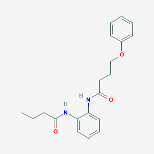 N-[2-(butanoylamino)phenyl]-4-phenoxybutanamide