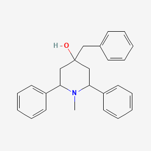 4-benzyl-1-methyl-2,6-diphenyl-4-piperidinol