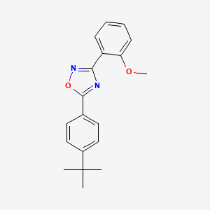 5-(4-tert-butylphenyl)-3-(2-methoxyphenyl)-1,2,4-oxadiazole