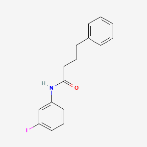 molecular formula C16H16INO B5093992 N-(3-iodophenyl)-4-phenylbutanamide 