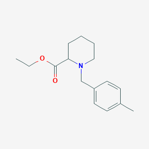 Ethyl 1-[(4-methylphenyl)methyl]piperidine-2-carboxylate