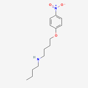 molecular formula C14H22N2O3 B5094432 N-butyl-4-(4-nitrophenoxy)butan-1-amine 