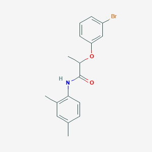 2-(3-bromophenoxy)-N-(2,4-dimethylphenyl)propanamide