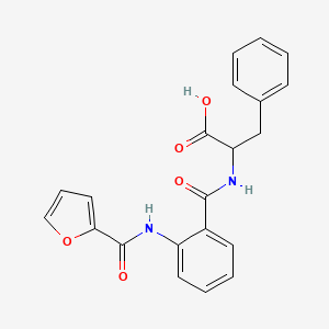 N-[2-(2-furoylamino)benzoyl]phenylalanine