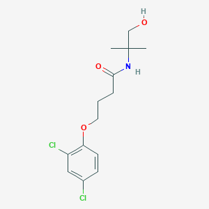 4-(2,4-dichlorophenoxy)-N-(1-hydroxy-2-methylpropan-2-yl)butanamide