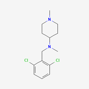 N-(2,6-dichlorobenzyl)-N,1-dimethyl-4-piperidinamine