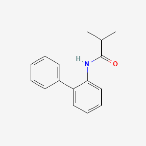 molecular formula C16H17NO B5094790 n-(Biphenyl-2-yl)-2-methylpropanamide CAS No. 17261-12-0