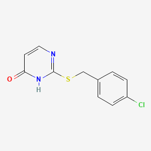 2-[(4-chlorobenzyl)sulfanyl]pyrimidin-4-ol