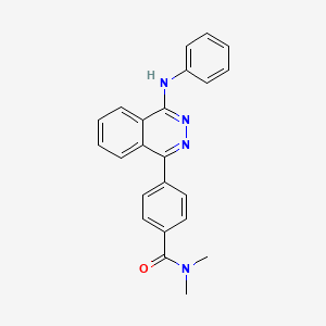 N,N-dimethyl-4-[4-(phenylamino)phthalazin-1-yl]benzamide