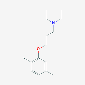 molecular formula C15H25NO B5095046 3-(2,5-dimethylphenoxy)-N,N-diethyl-1-propanamine 