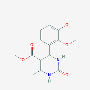 methyl 4-(2,3-dimethoxyphenyl)-6-methyl-2-oxo-1,2,3,4-tetrahydropyrimidine-5-carboxylate