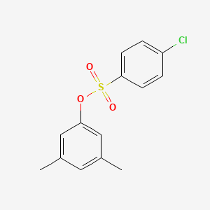 molecular formula C14H13ClO3S B5095191 3,5-dimethylphenyl 4-chlorobenzenesulfonate 