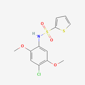 N-(4-chloro-2,5-dimethoxyphenyl)-2-thiophenesulfonamide