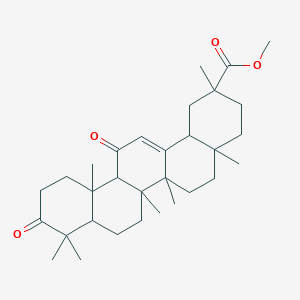 Methyl 2,4a,6a,6b,9,9,12a-heptamethyl-10,13-dioxo-1,3,4,5,6,6a,7,8,8a,11,12,14b-dodecahydropicene-2-carboxylate