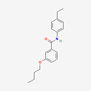 3-butoxy-N-(4-ethylphenyl)benzamide