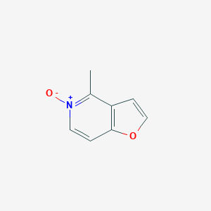 B050956 4-Methylfuro[3,2-c]pyridine 5-oxide CAS No. 117013-86-2