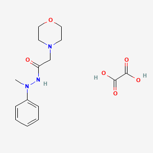 N'-methyl-2-(4-morpholinyl)-N'-phenylacetohydrazide oxalate