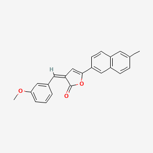 3-(3-methoxybenzylidene)-5-(6-methyl-2-naphthyl)-2(3H)-furanone