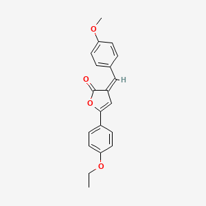 5-(4-ethoxyphenyl)-3-(4-methoxybenzylidene)-2(3H)-furanone