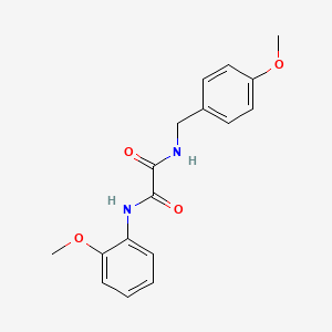 N-(4-methoxybenzyl)-N'-(2-methoxyphenyl)ethanediamide