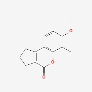 7-methoxy-6-methyl-2,3-dihydro-1H-cyclopenta[c]chromen-4-one