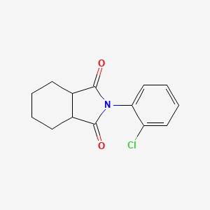 molecular formula C14H14ClNO2 B5096035 2-(2-chlorophenyl)hexahydro-1H-isoindole-1,3(2H)-dione 