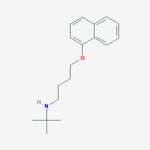 N-tert-butyl-4-naphthalen-1-yloxybutan-1-amine