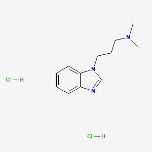 3-(benzimidazol-1-yl)-N,N-dimethylpropan-1-amine;dihydrochloride