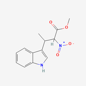 methyl 3-(1H-indol-3-yl)-2-nitrobutanoate