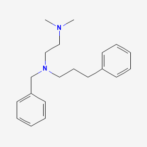 N-benzyl-N',N'-dimethyl-N-(3-phenylpropyl)-1,2-ethanediamine