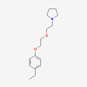 1-{2-[2-(4-ethylphenoxy)ethoxy]ethyl}pyrrolidine