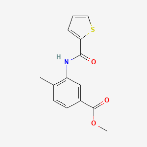 methyl 4-methyl-3-[(2-thienylcarbonyl)amino]benzoate