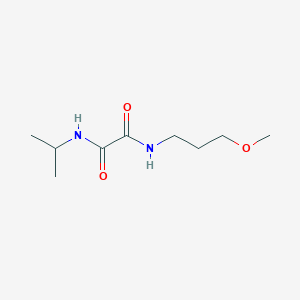 molecular formula C9H18N2O3 B5096416 N-isopropyl-N'-(3-methoxypropyl)ethanediamide 