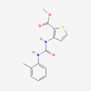 methyl 3-({[(2-methylphenyl)amino]carbonyl}amino)-2-thiophenecarboxylate