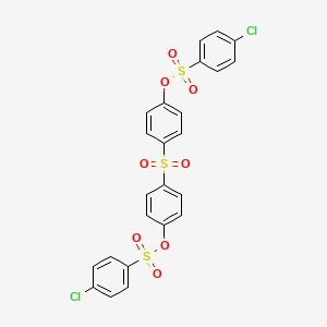 sulfonyldi-4,1-phenylene bis(4-chlorobenzenesulfonate)