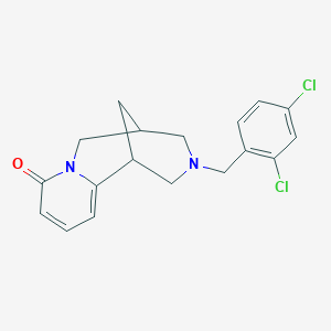 11-(2,4-dichlorobenzyl)-7,11-diazatricyclo[7.3.1.0~2,7~]trideca-2,4-dien-6-one