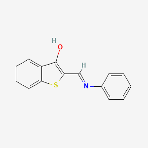 (2E)-2-[(PHENYLAMINO)METHYLIDENE]-2,3-DIHYDRO-1-BENZOTHIOPHEN-3-ONE