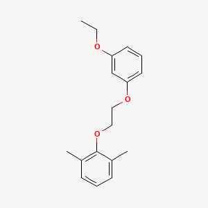 2-[2-(3-ethoxyphenoxy)ethoxy]-1,3-dimethylbenzene