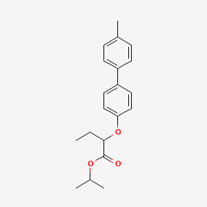 isopropyl 2-((4'-methyl-[1,1'-biphenyl]-4-yl)oxy)butanoate