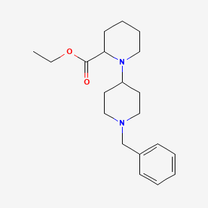 Ethyl 1-(1-benzylpiperidin-4-yl)piperidine-2-carboxylate