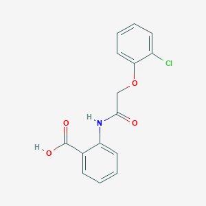 2-{[(2-chlorophenoxy)acetyl]amino}benzoic acid