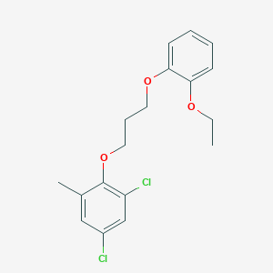 1,5-dichloro-2-[3-(2-ethoxyphenoxy)propoxy]-3-methylbenzene